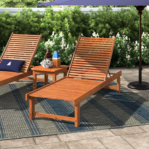 Teak Outdoor Chaise & Lounge Chairs You'll Love Wayfair